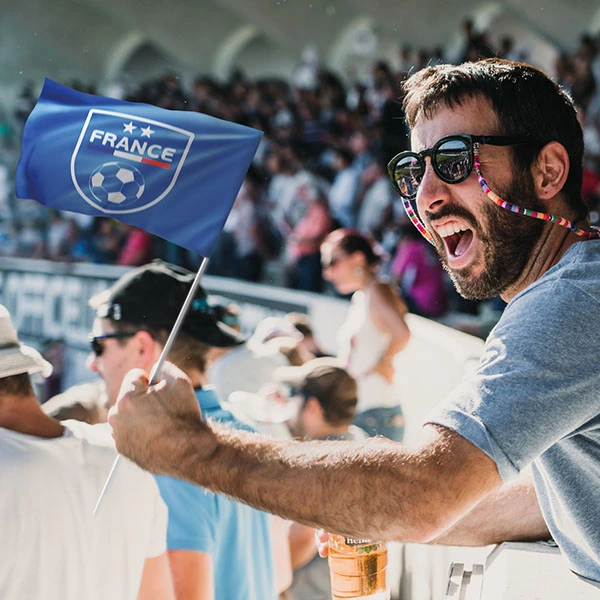 DRAPEAU SUPPORTER DRAPEAU SUPPORTER