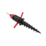 Pied de drapeau publicitaire à visser