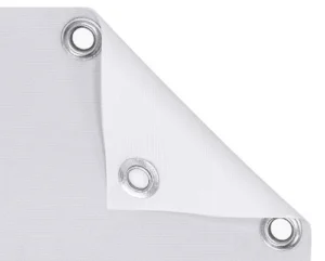 Oeillets, bache diffusante, backlight