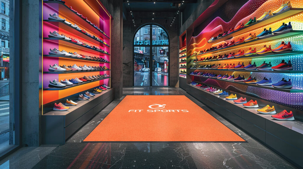 SOFT PRINT Tapis d’entrée personnalisable et économique