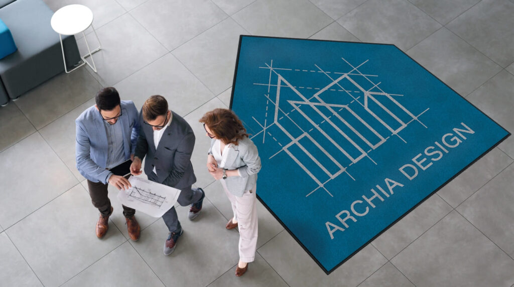 VISION PRINT Tapis d’intérieur personnalisable